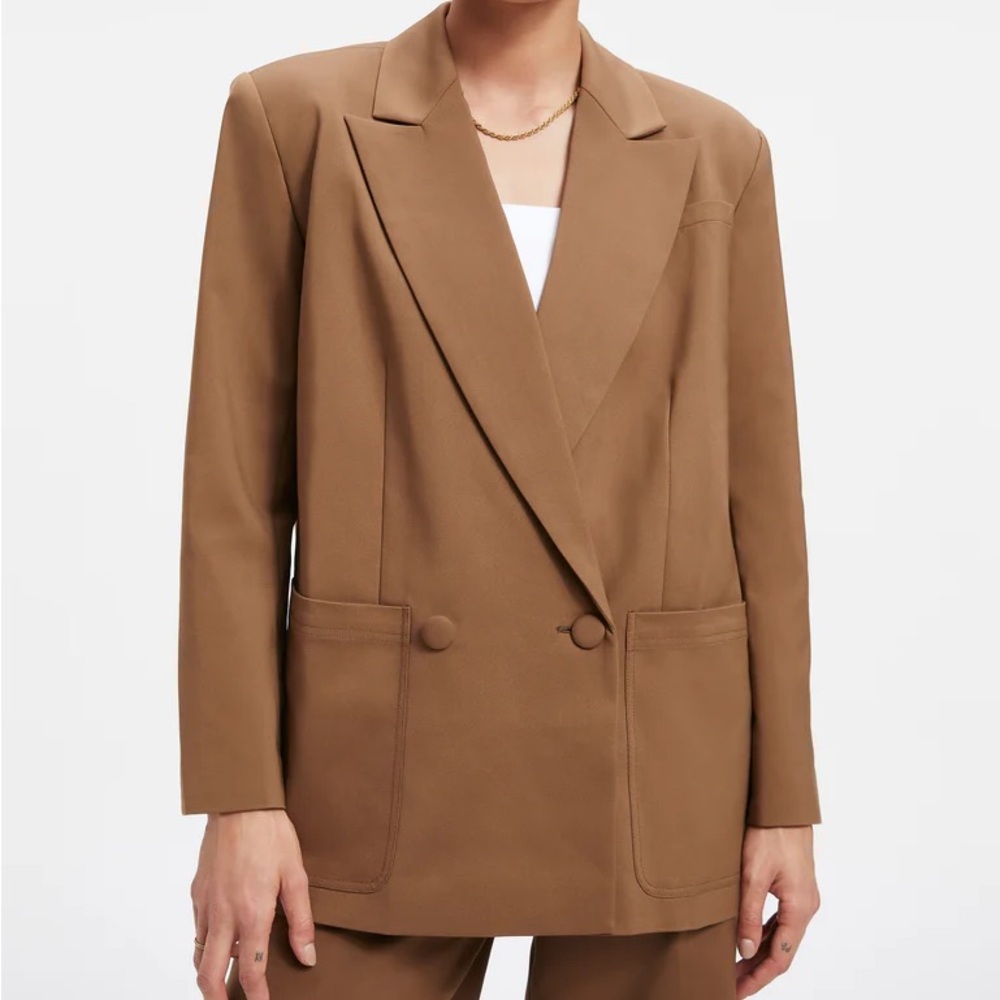 Good American Tan Blazer